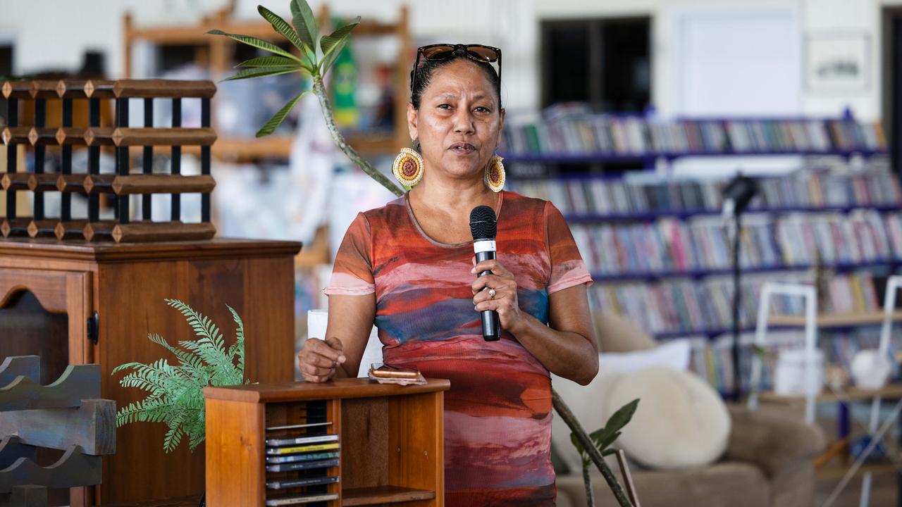 Reviva Reuse Shop in Darwin on its open day. Picture: Pema Tamang Pakhrin
