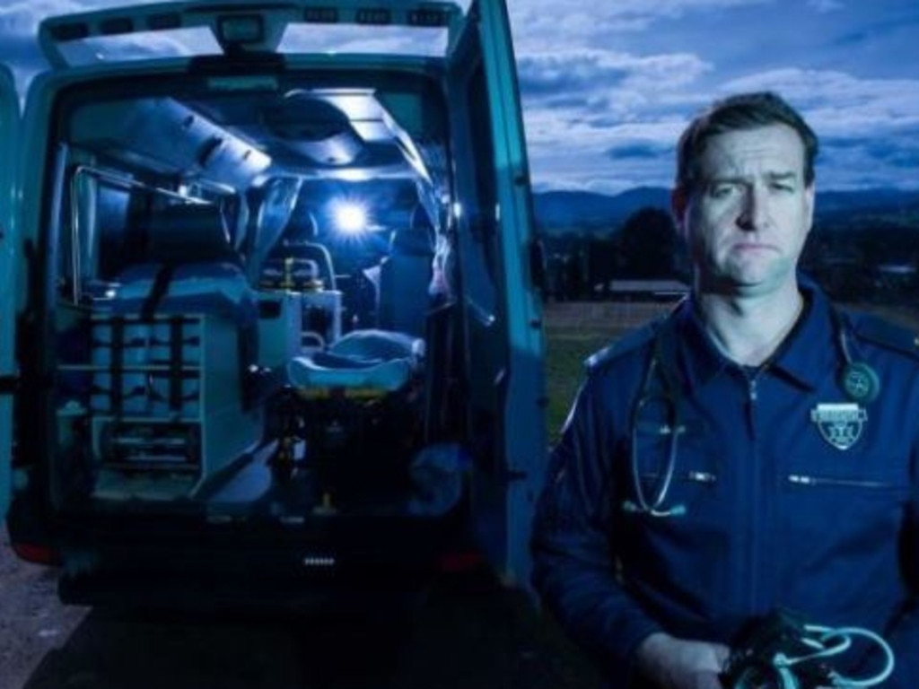 Paramedic John Larter has launched Supreme Court action against NSW's mandatory vaccine rules for health workers. Picture: Supplied.