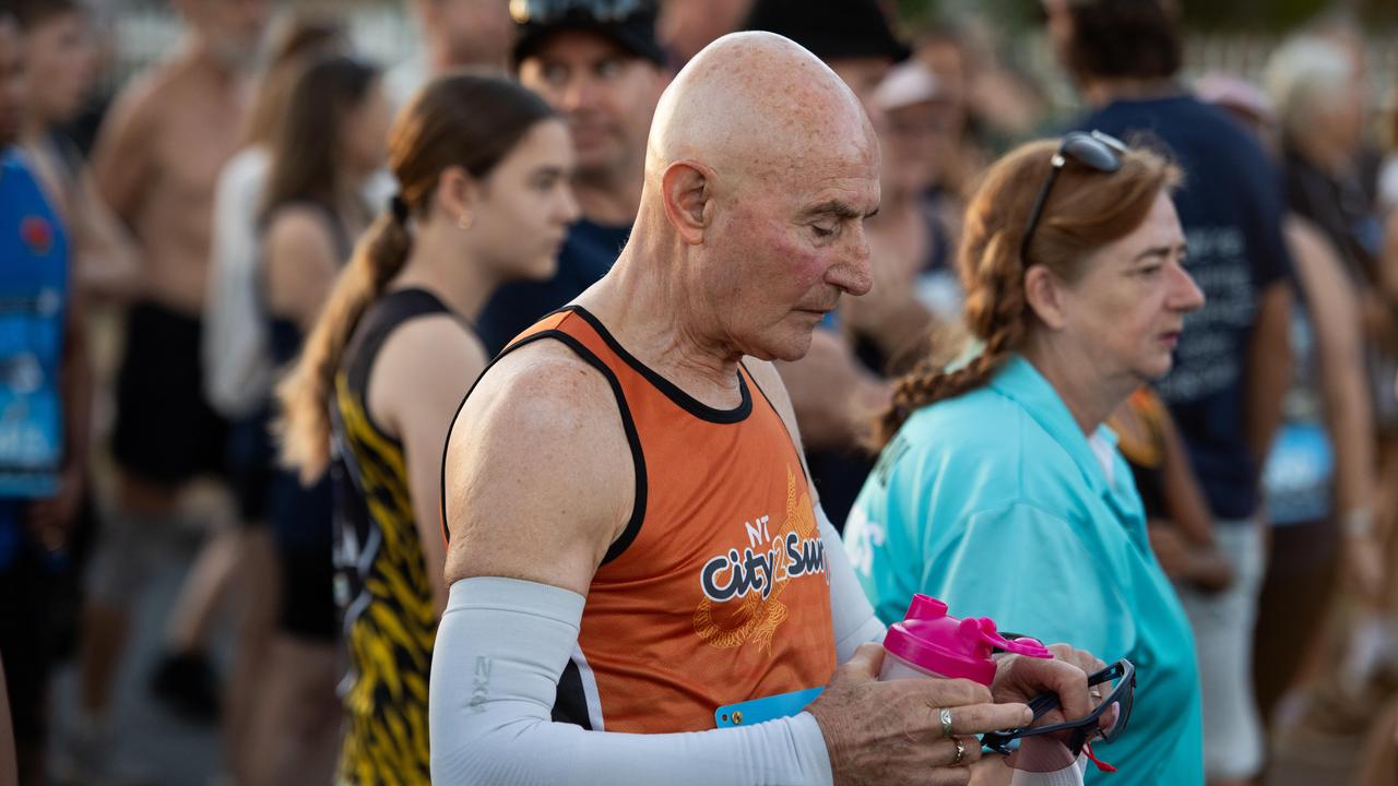 His Honour Professor the Honourable Hugh Heggie AO PSM at the start line. Picture: Pema. Tamang Pakhrin