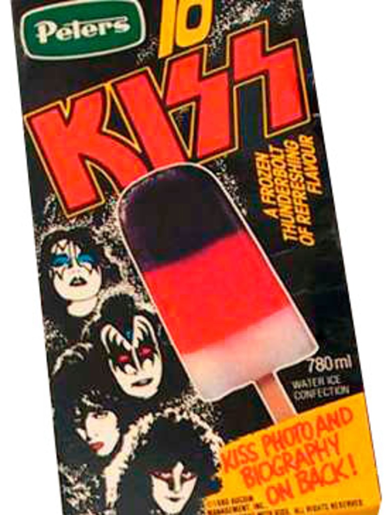 KISS ice blocks from 1980. Picture: EverythingKISS