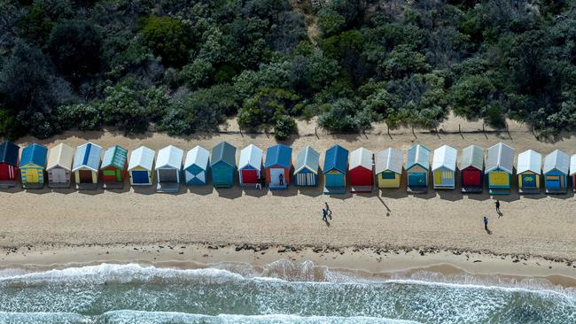 The Brighton beach boxes.