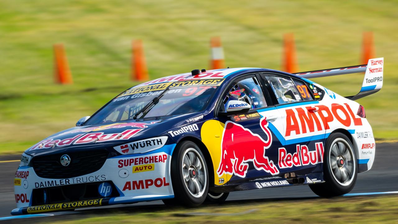 Shane van Gisbergen could not match the speed of Davison. Picture: Daniel Kalisz/Getty Images