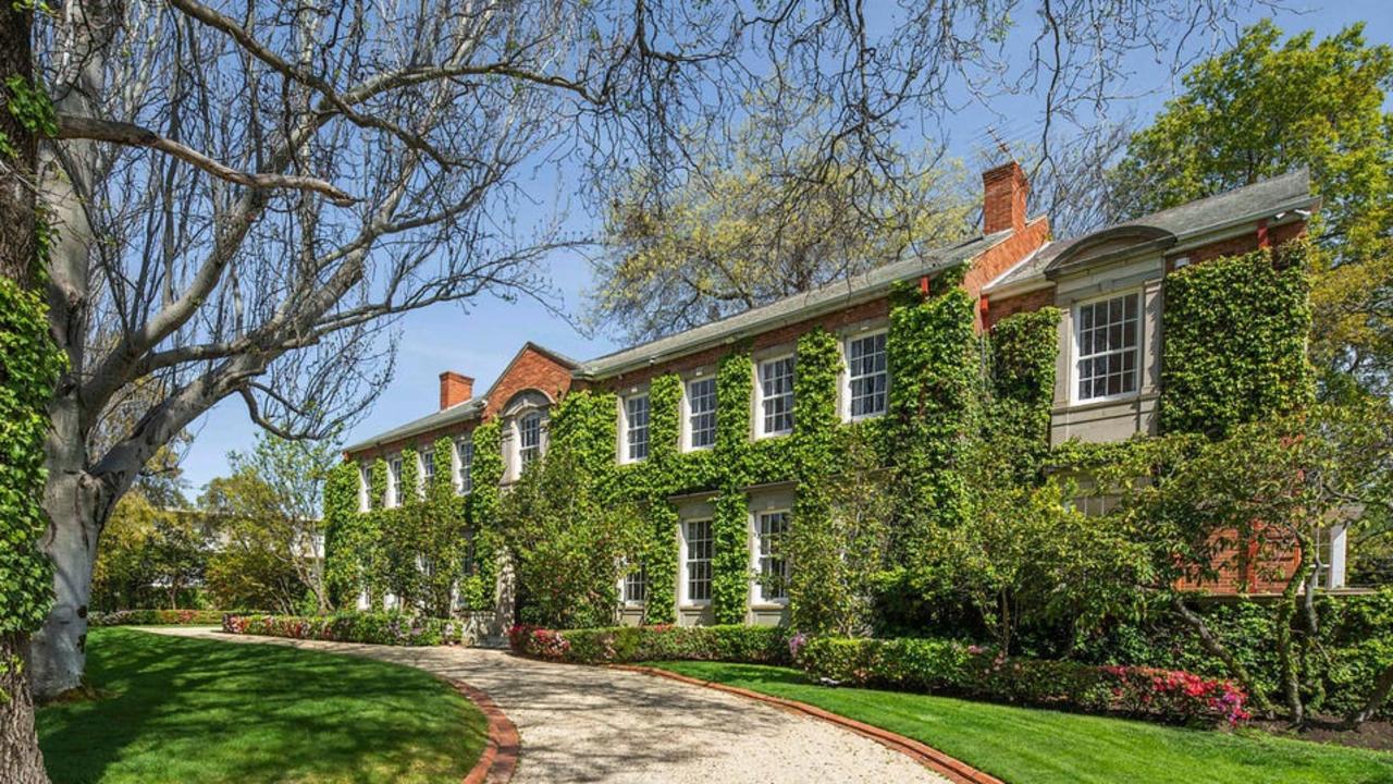 The 10-bedroom mansion sold in February, formerly owned by late billionaire David Hains.