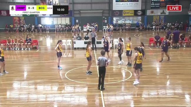 REPLAY: Queensland U16 Girls Basketball Championships - South West Metro Pirates vs Brisbane Capitals (Div 1)