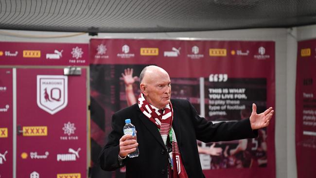 The QRL is owed more than $200,000. Pictured: QRL chairman Bruce Hatcher. Picture: NRL Imagery