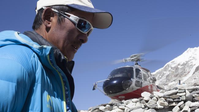 Heroic ... Nepalese Sherpa Phurba Tashi, who has summitted Mt Everest 21 times, features in documentary Sherpa. (Transmission)