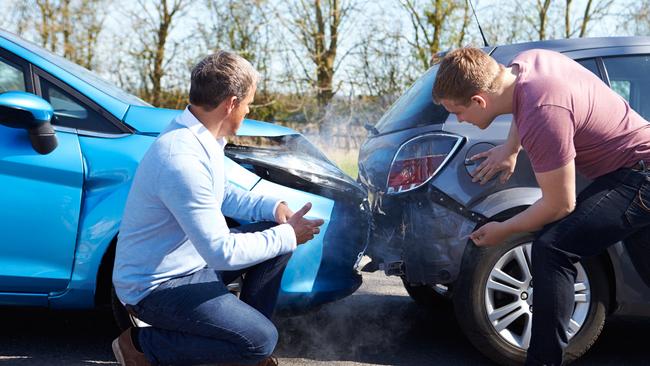 Tailgating can cause a serious accident.