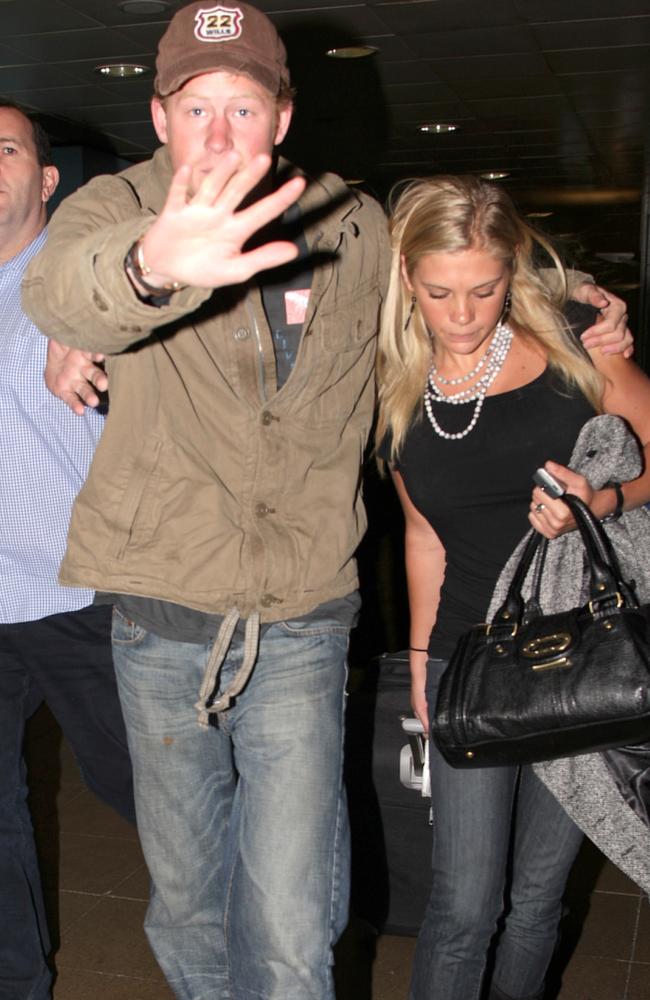 The photo, in reality, featured his ex-girlfriend Chelsy Davy, which was taken at Heathrow in 2007. Picture: Shutterstock/Media Mode