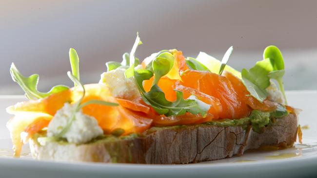 Avocado and salmon are also great for energy and muscle repair. PICTURE: ANNA ROGERS