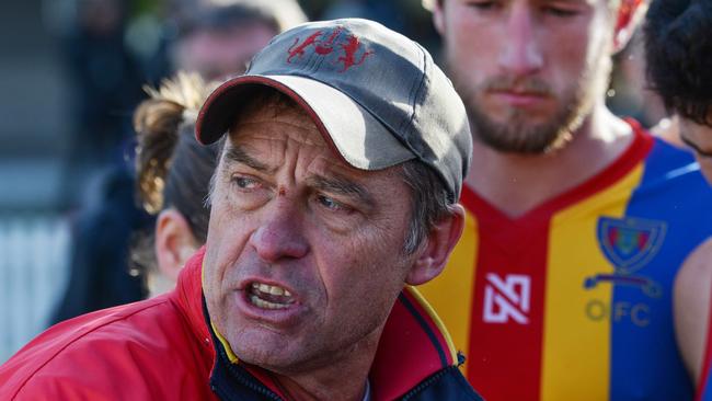 Old Ignatians coach Damian Boots would be hoping his side gets a win this weekend. Picture: Brenton Edwards