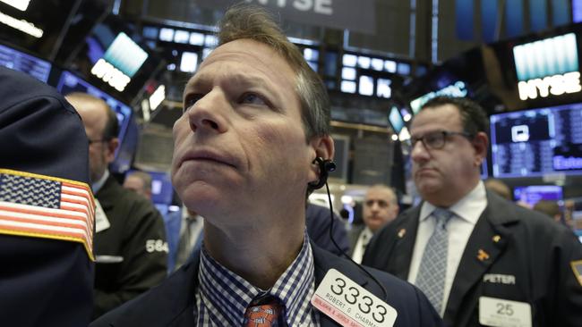 Trader Robert Charmakon the New York floor as prices slide.