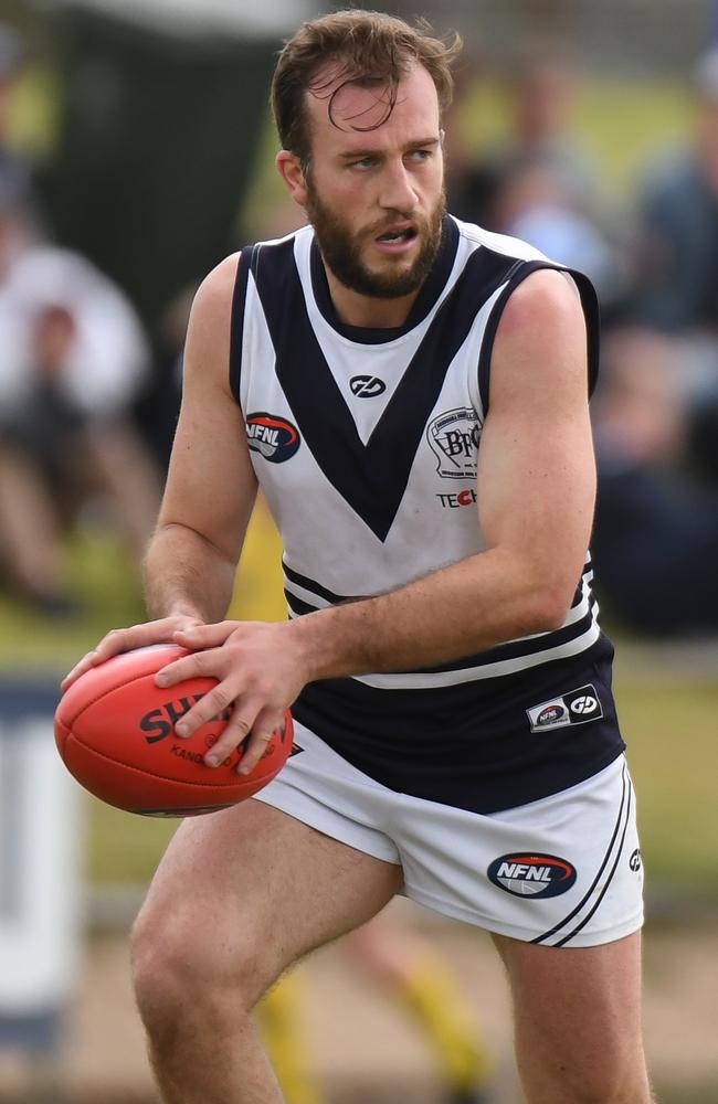 Andrew Sturgess looks for an option further afield for Bundoora. Picture: Nathan McNeill.