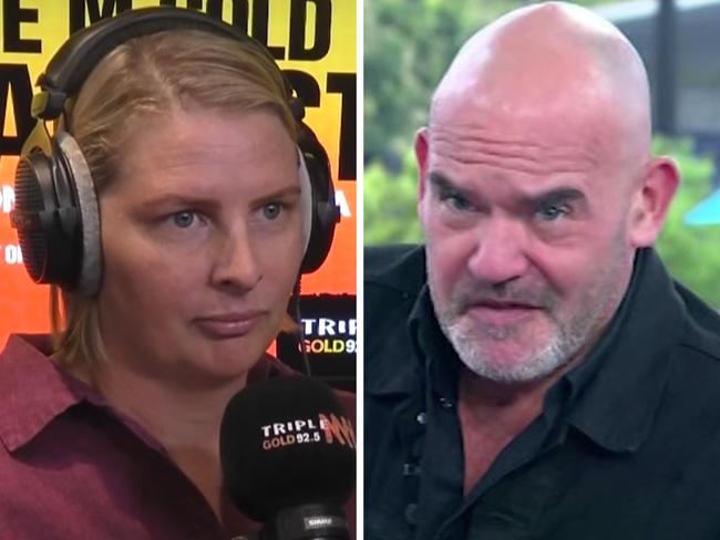 Leisel Jones has broken down in tears over Marty Sheargold's comments.