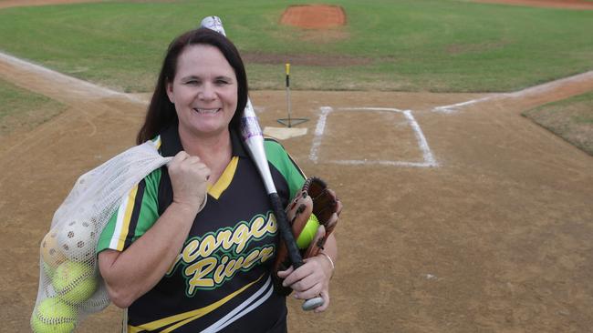 Cindy Patmore from the Georges River Softball Association has been nominated for the Service to Sport award as part of the Junior Sports Star competition. Picture: Tim Clapin