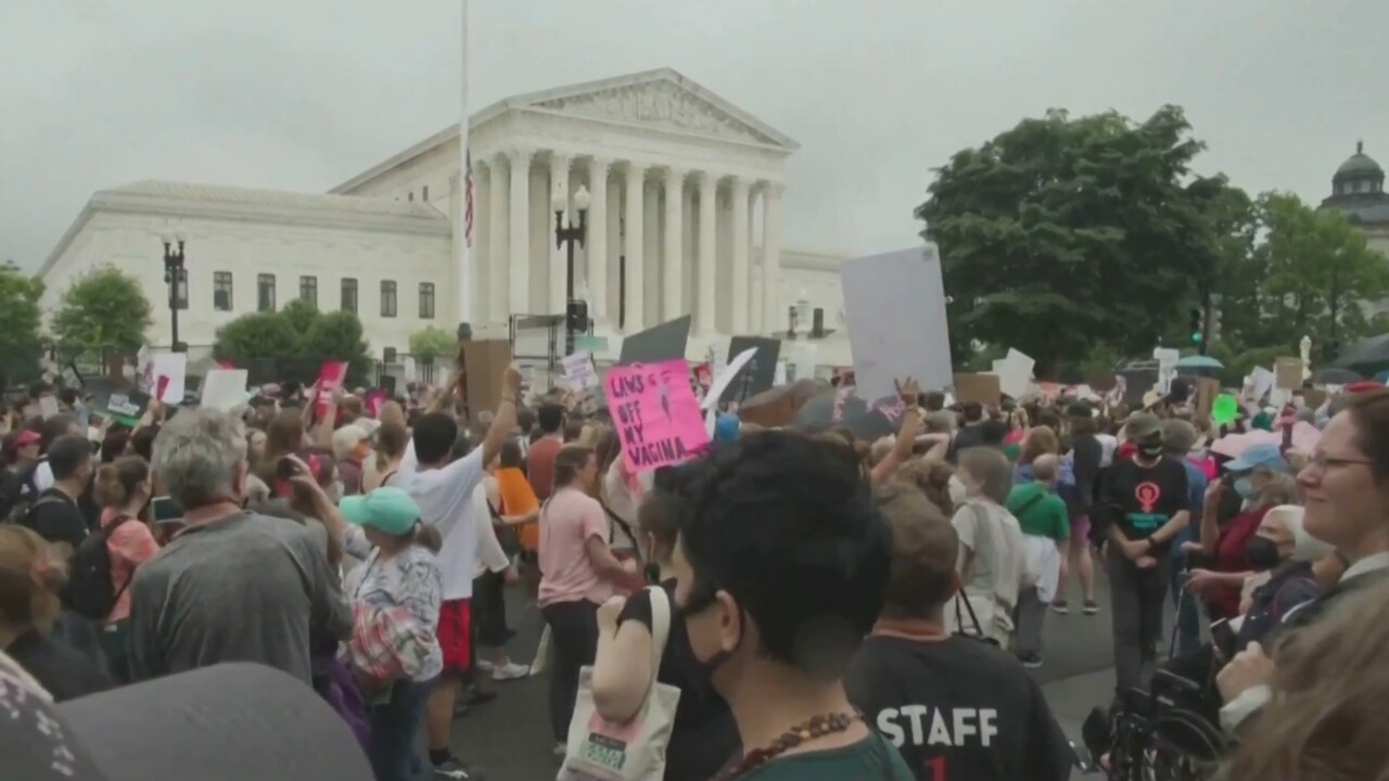 Thousands join pro-choice rallies across the United States