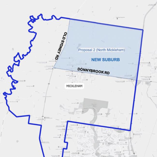 PIC 2: NEW PROPOSALS FOR HUME COUNCIL LAND SUBURB CHANGES COUNCIL MEETING 11 MAY
