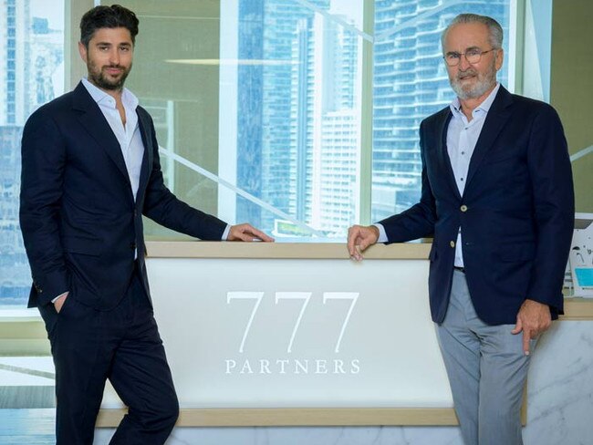 777 Partners co-founders Josh Wander and Steve Pasko. Supplied