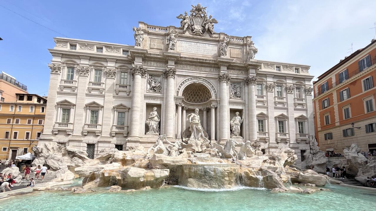 Don't forget to bring a coin to the Trevi Fountain.