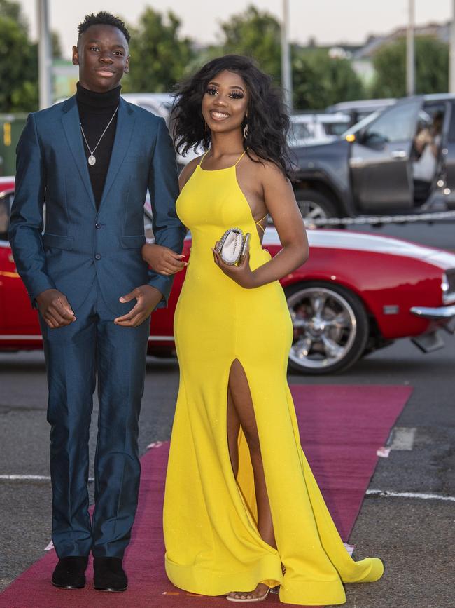 Taro Hove and Ruvarashe Mpofu Malandu. St Ursula's College formal. Friday. 20th Nov 2020