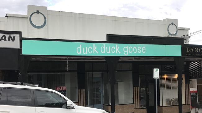 Duck Duck Goose was a popular shopping destination for Ascot mums. Picture: Glen Norris