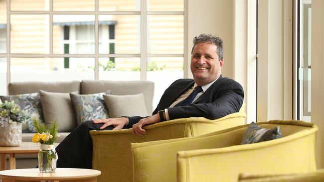 InvoCare chief executive Martin Earp. Picture: Lyndon Mechielsen/ The Australian.