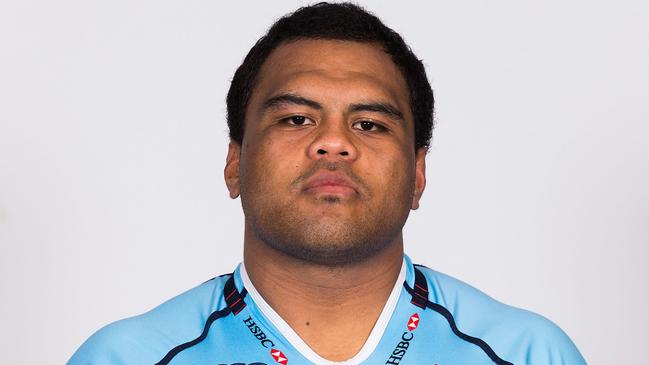 SYDNEY, AUSTRALIA - JUNE 06: Sam Talakai poses during the official 2013 NSW Waratahs headshots session at Allianz Stadium on June 6, 2013 in Sydney, Australia. (Photo by Matt King/Getty Images)