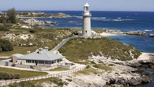 One of Rottnest Island’s iconic lighthouses. Picture: Rottnest Island Authority