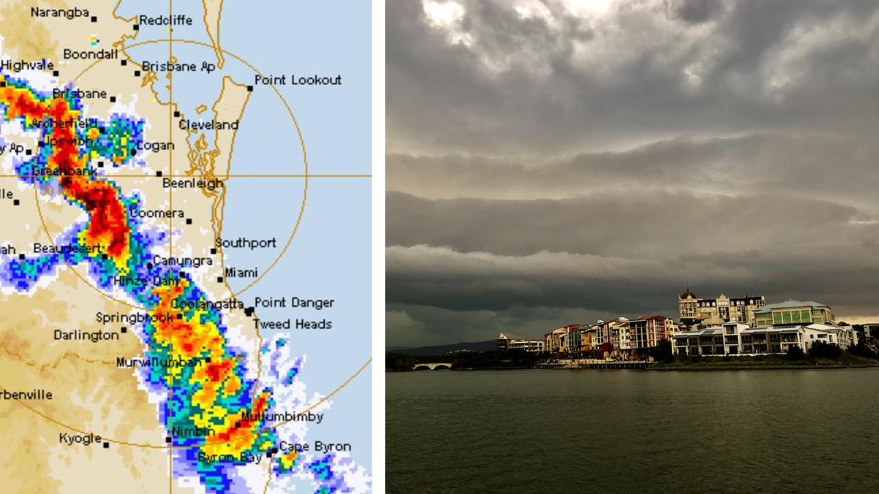 Gold Coast weather Hail and damaging winds could hit city Gold Coast