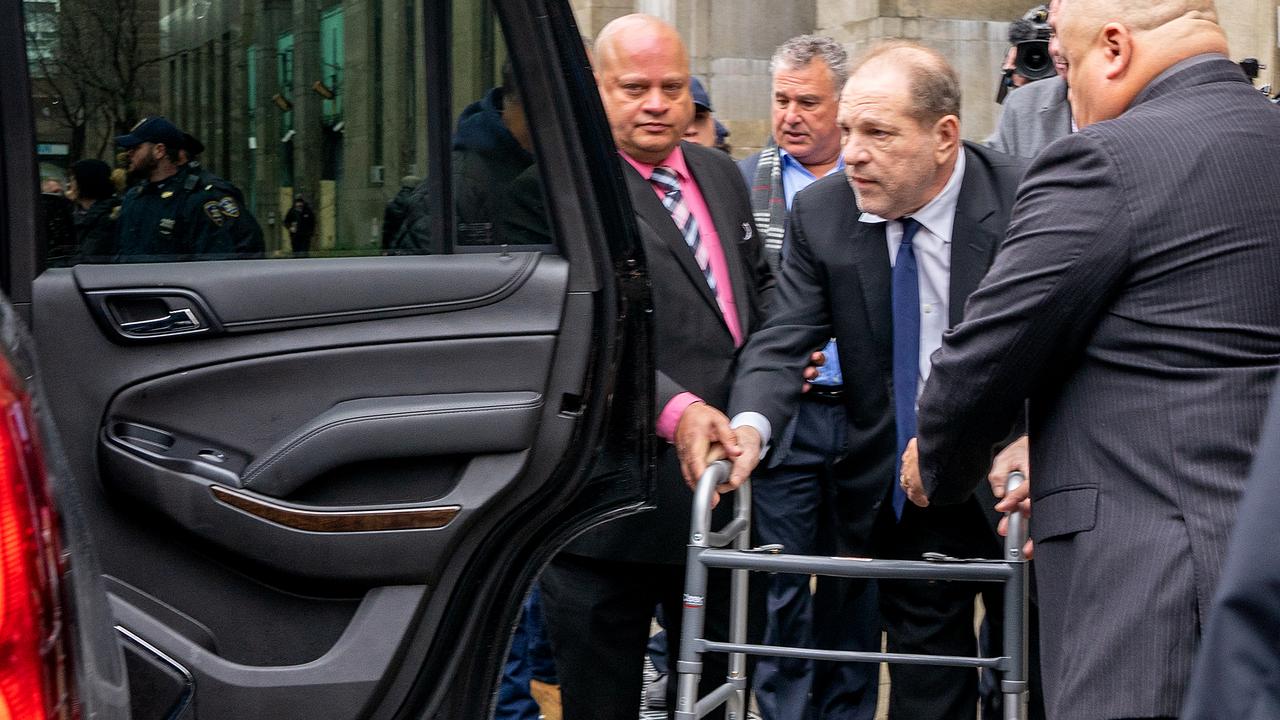 Movie producer Harvey Weinstein departs from criminal court after a bail hearing on December 11, 2019 in New York City. Picture: David Dee Delgado/Getty Images