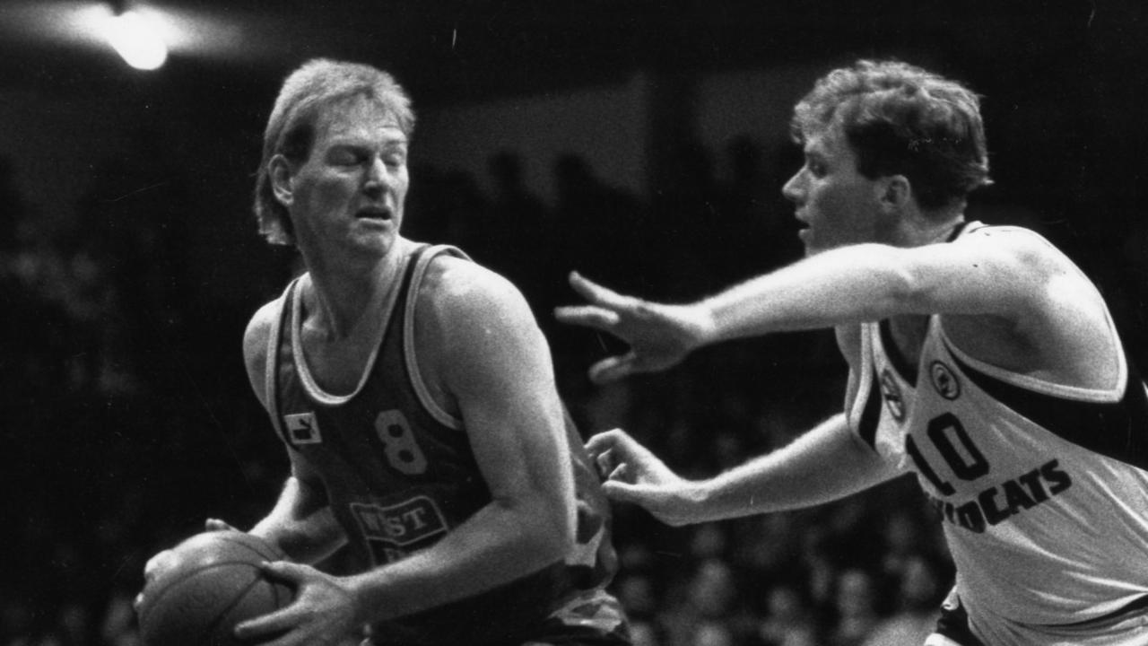 Peter Ali (L) is headed into the 36ers’ hall of fame.