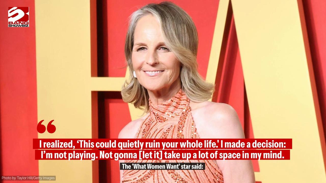 Helen Hunt claims Hollywood's beauty standards affect her self-esteem