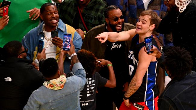 Mac McClung shut it down. (Photo by Alex Goodlett/Getty Images)