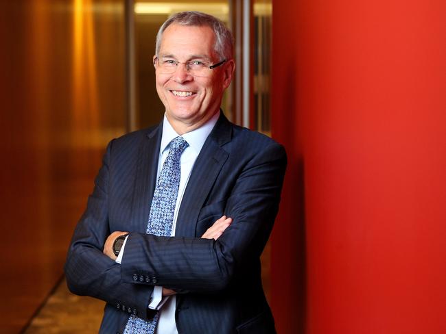 5/06/2017: Brian Salter, head of the AMP in-house legal department, has been appointed chair of the GC100 - the industry association of the nation's top in-house legal departments. Photographed in Sydney on Monday. Hollie Adams/The Australian