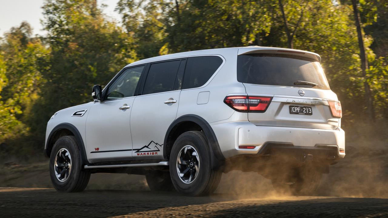 Our average duel consumption in the Nissan Patrol Warrior was more than 15 litres for every 100km.