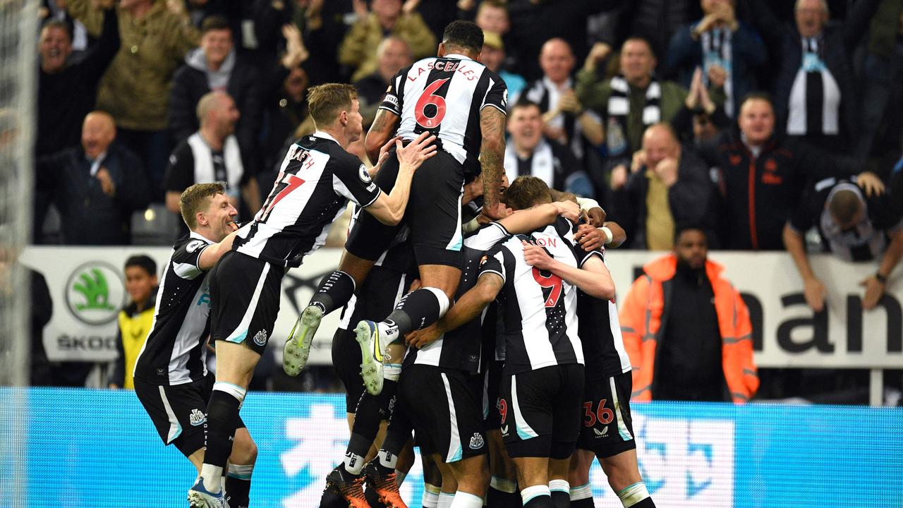 Newcastle got the job done. (Photo by Oli SCARFF / AFP)