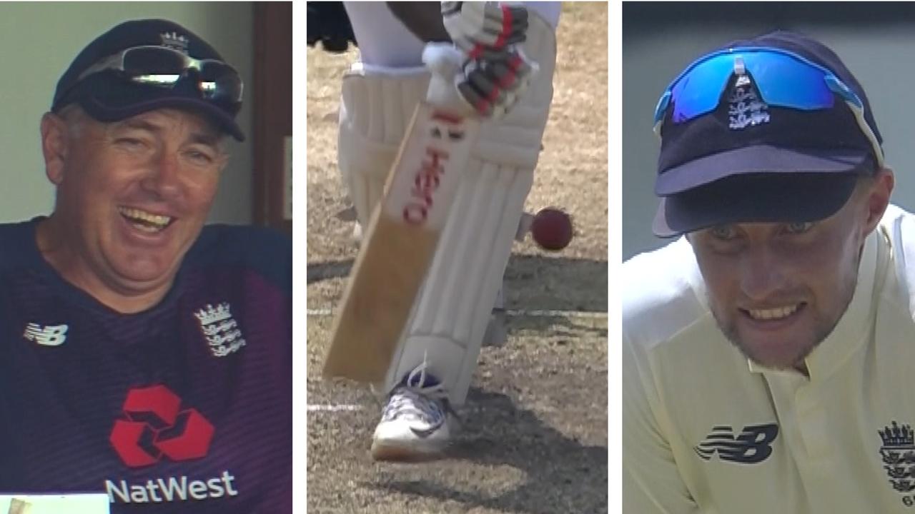 Chris Silverwood and Joe Root could only laugh after this England review.