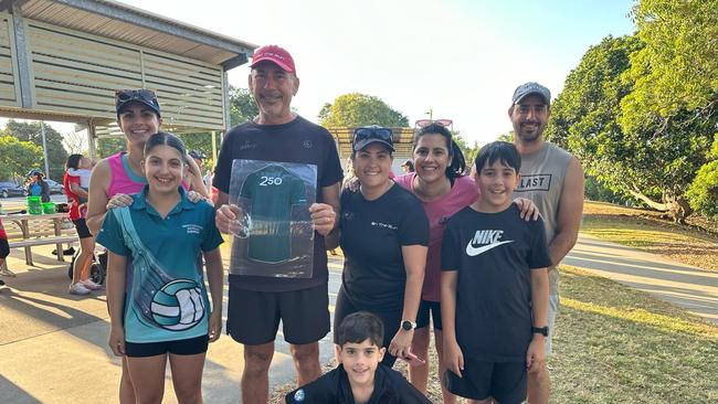 Deanne Woods, her father Ray Borg and son Theo Woods will compete in the Marina run on Sunday June 1.