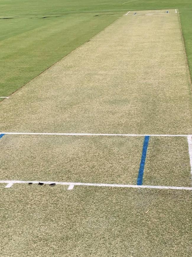 One of Dandenong’s 18 wickets.