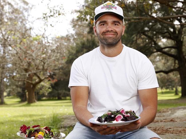 Tom Morrison from Rukus Cafe is urging Sydney locals to try the best local produce. Picture: Jonathan Ng