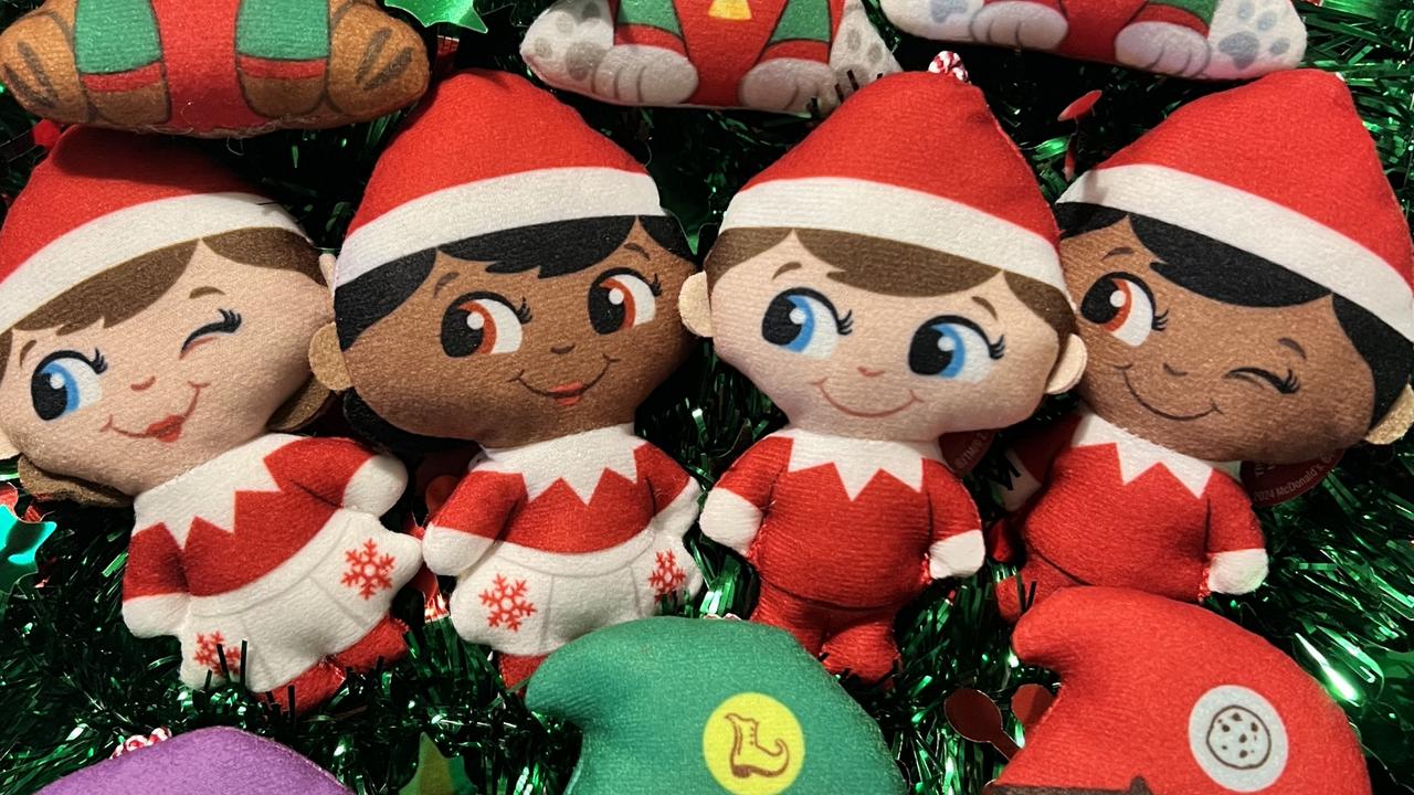 A range of 10 Santaverse plush toys and 2 The Elf on the Self books will be available with Happy Meals for a limited time only.