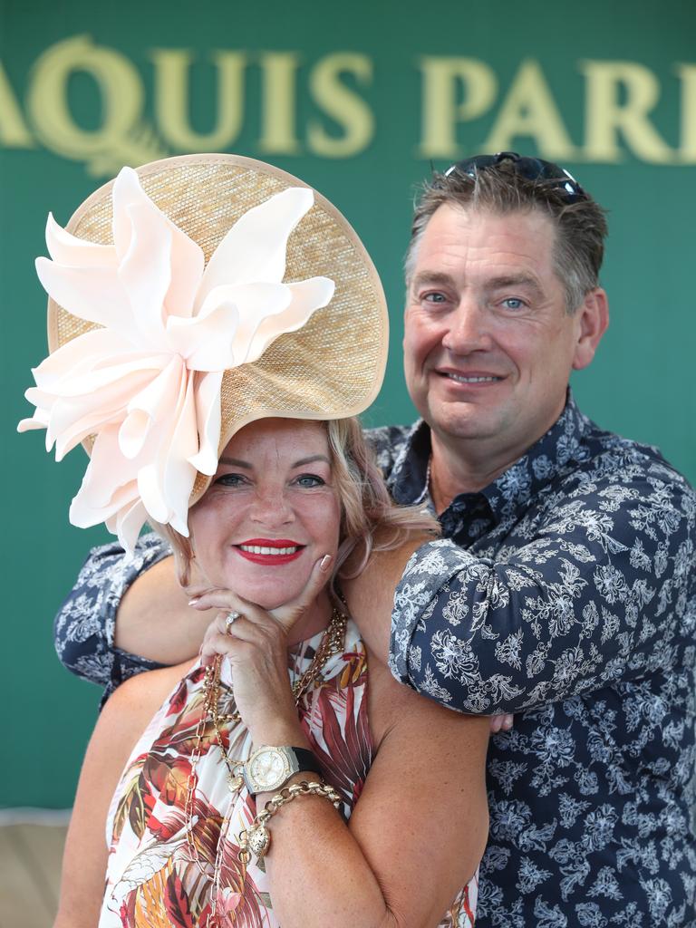 Nicole Wotherspoon and Patrick Peterson from Toowoomba dressed for success. Picture Glenn Hampson