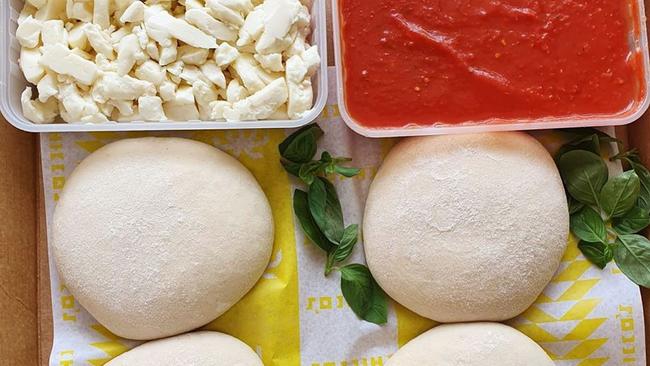 Chicco Palms is offering DIY pizza kits as part of its isolation takeaway menu offering. Picture: Supplied