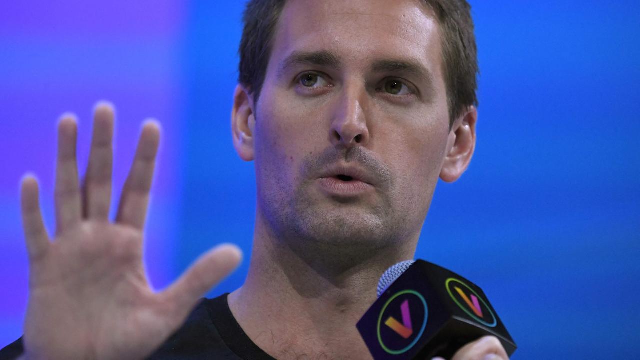 Snapchat founder Evan Spiegel isn’t the only CEO to have to make cuts. Picture: Eric Piermont / AFP