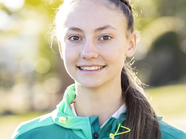 High jumper has represented Australia in 2022 and will look to continue her strong year this weekend. Picture: Richard Walker