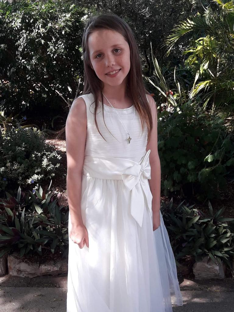 Cianna Brenia, 11, was left fighting for life after a freak accident.