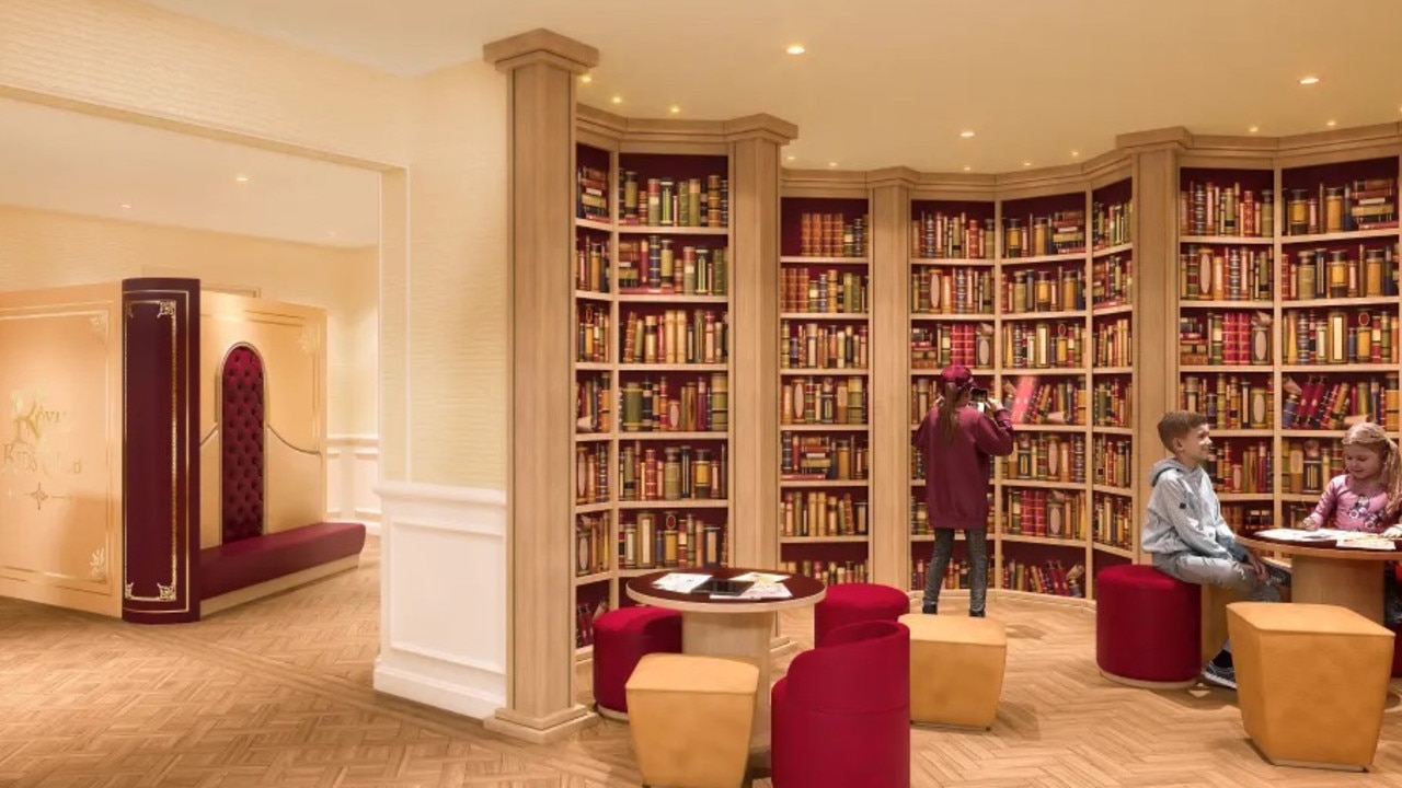 The Royal Kids Club has been reinvented as an interactive library. Picture: Disneyland