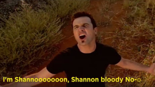 He’s Shannon. Shannon bloody Noll.