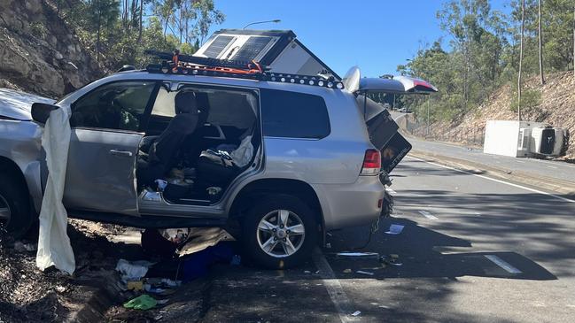 Man critical after horror 4-car crash on Bruce Highway