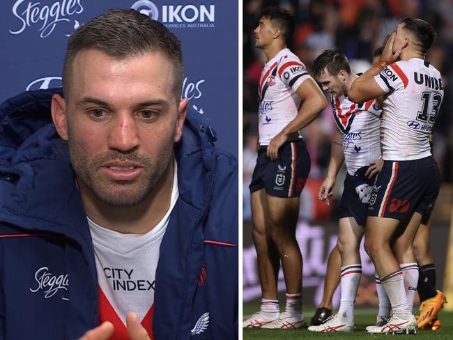 It doesn't get much worse than that for the Roosters. Photo: Getty Images and NRL.com