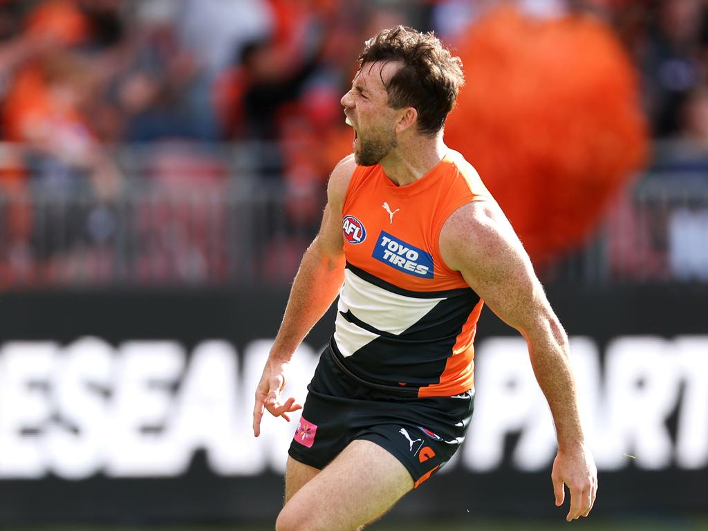 GWS is charging toward finals and a top-four finish. Picture: Brendon Thorne/AFL Photos/via Getty Images